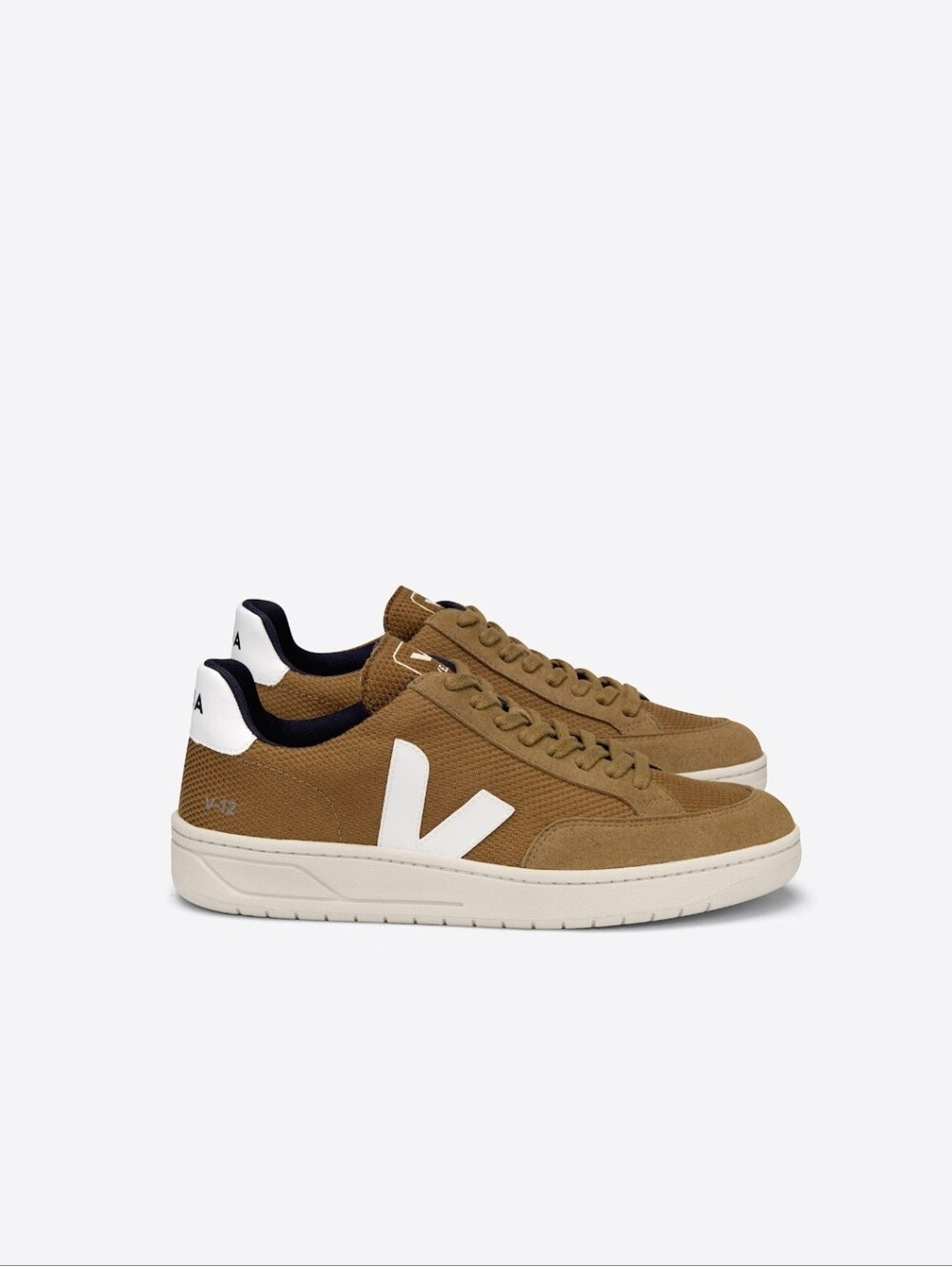 Veja V-12 Vegan B-Mesh Tent White Trainers